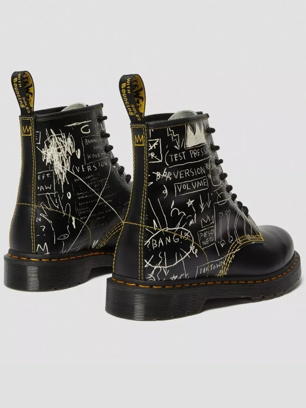 Dr. Martens 1460 Basquiat Test Pressing Backhand Leather Mens size 10 NEW!!!